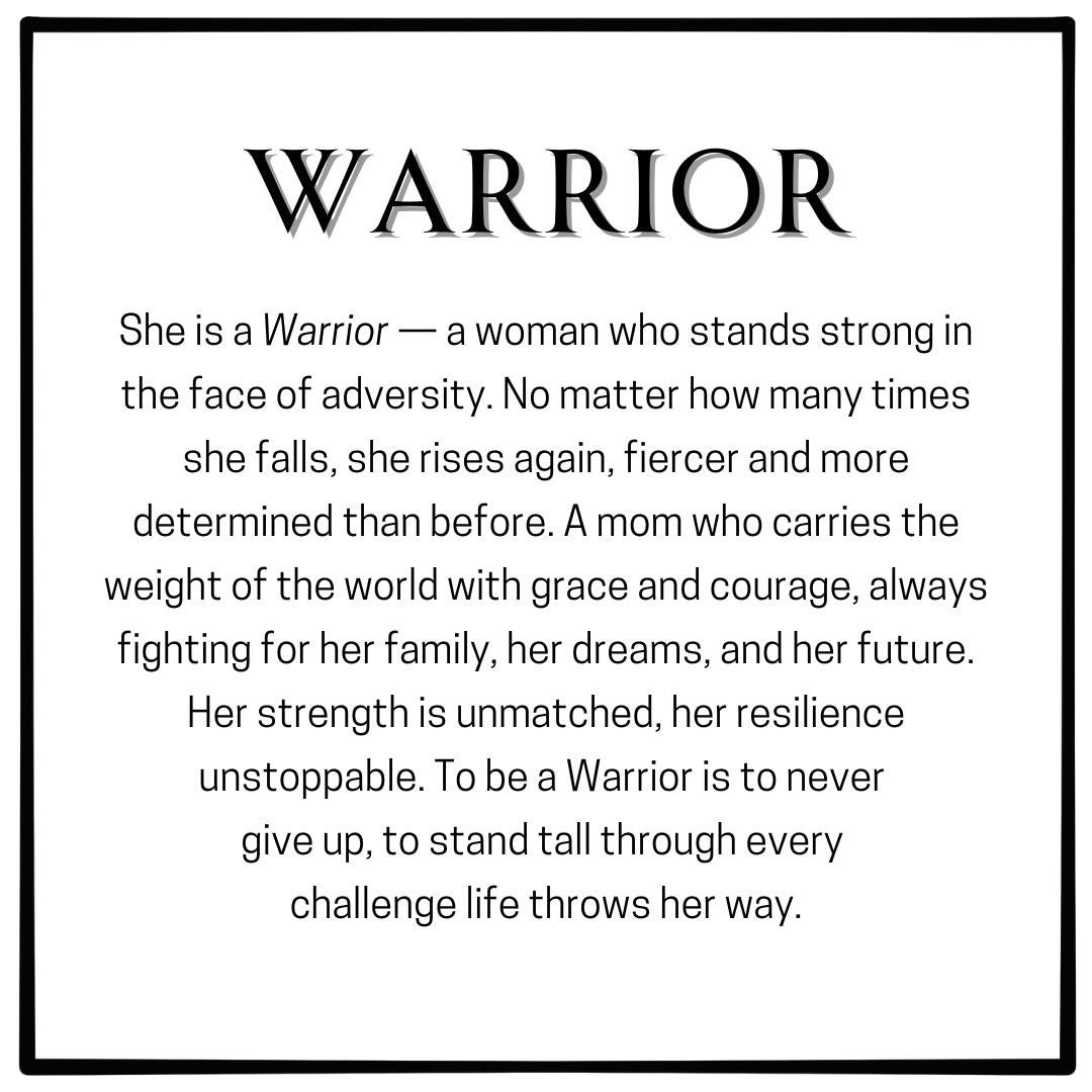 WARRIOR crewneck