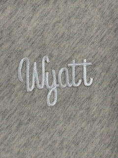 Customizable Sweatshirt Blanket in Oatmeal
