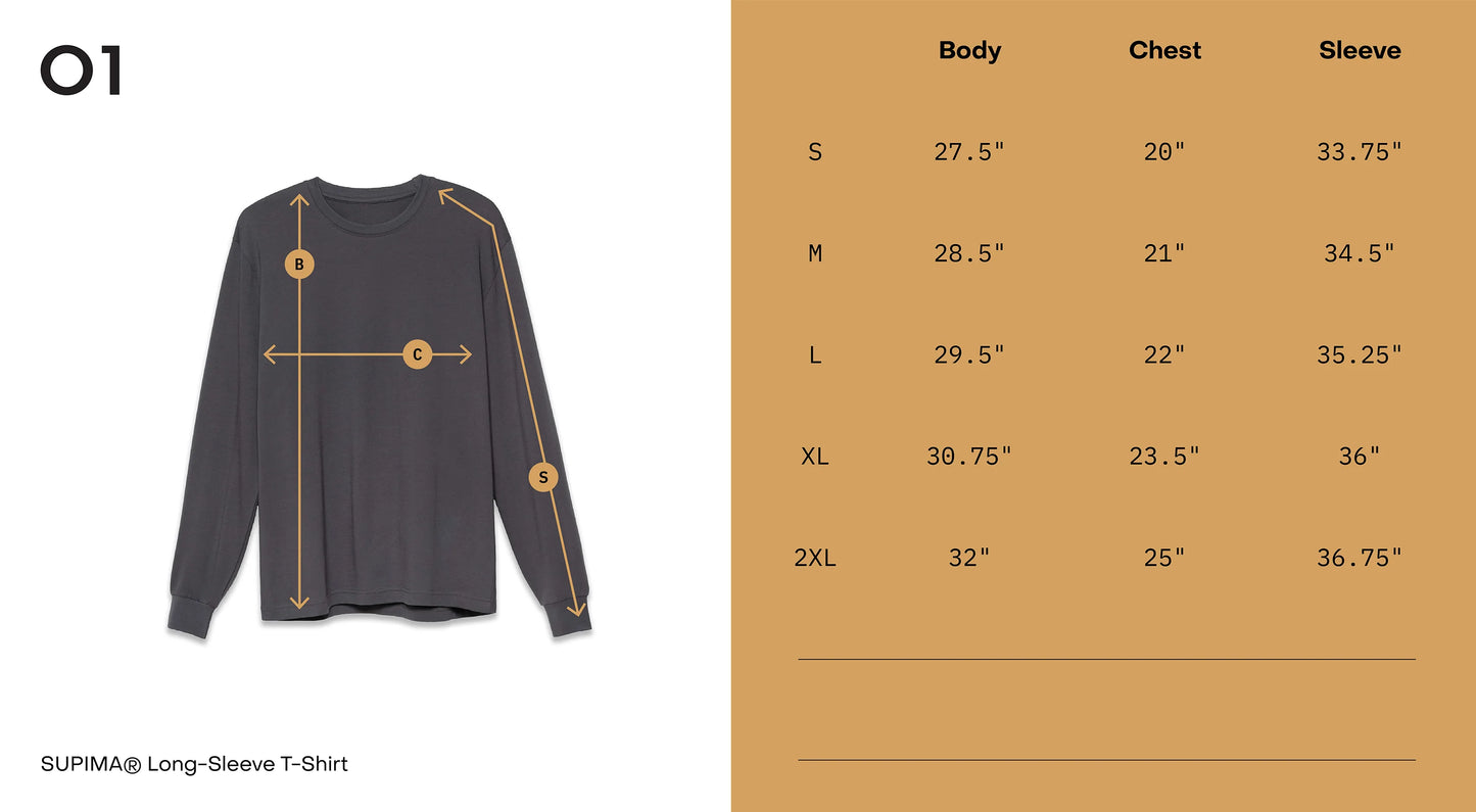 Customizable Long-sleeve T-shirt