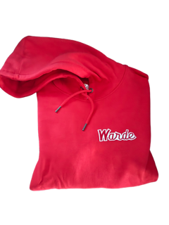 Warde Hoodie with script letters