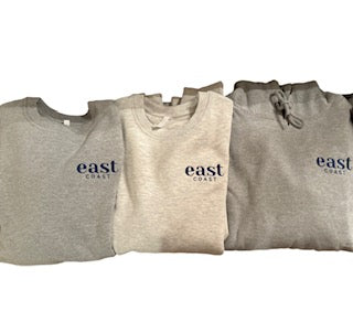 East Coast embroidered hoodie sweatshirt