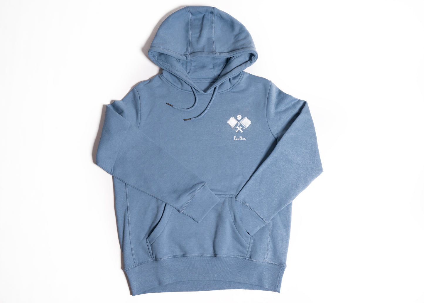 Pickle ball embroidered hoodie