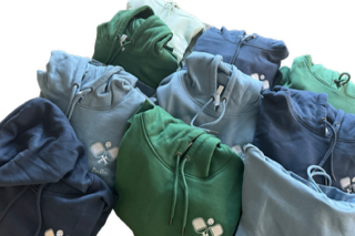 Pickle ball embroidered hoodie